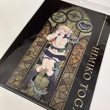 Hiroaka Limited Sold Out A4 Clear File Stained Glass Himiko Toga