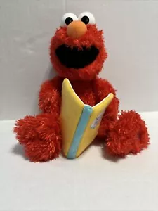 Sesame Street Gund Nursery Rhyme Talking Elmo Reads 5 Classic Stories 2017 15" - Picture 1 of 7