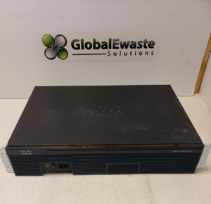 Cisco C2911-CME-SRST/K9 2911 Voice Bundle w/ VWIC3-1MFT-T1/E1, Rack Ears, CAB-AC - Picture 1 of 10