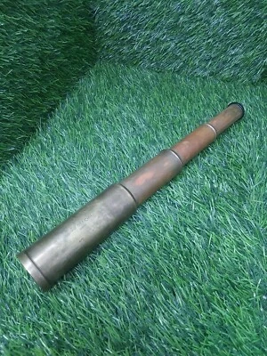 Латунный антикварный монокуляр «Адмирал» *ИМЕЕТ СВОБОДНУЮ ПЕЧАТЬ ВНУТРИ* КАК ЕСТЬ (DE) - Изображение 1 из 4