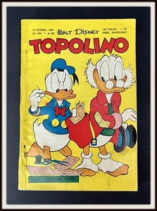 ⭐ TOPOLINO libretto N. 100 - Disney Mondadori 1954 - DISNEYANA.IT ⭐ - Foto 1 di 9