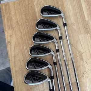 Callaway 2024 Rh Edge Iron Set 6-9+PW+SW Reg. Flex Steel Shafts Excellent Cond! - Picture 1 of 14