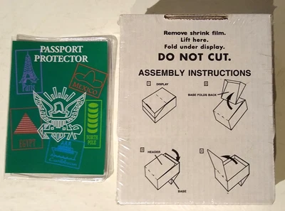 25 прозрачных водонепроницаемых пластиковых защитных чехлов для паспорта США - Изображение 1 из 4