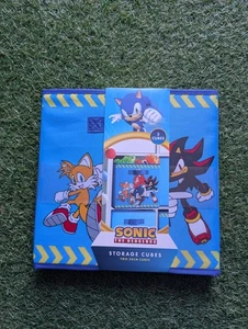 Sonic The Hedgehog Storage Cube / Toy Box - BRAND NEW - Picture 1 of 7