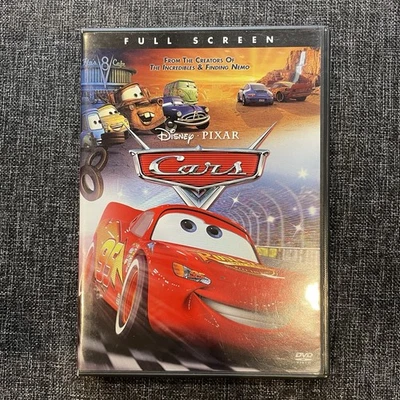 Cars (DVD, 2006, Full Screen) Disney Pixar ⭐️ Disc Excellent - Imagem 1 de 2