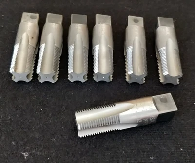 7 pieces REGAL USA 3/8-18 NPSM Pipe Tap   HSS +.002" - Image 1 of 4