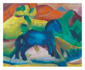 Franz Marc Blue Ponny Open Edition - Picture 1 of 1