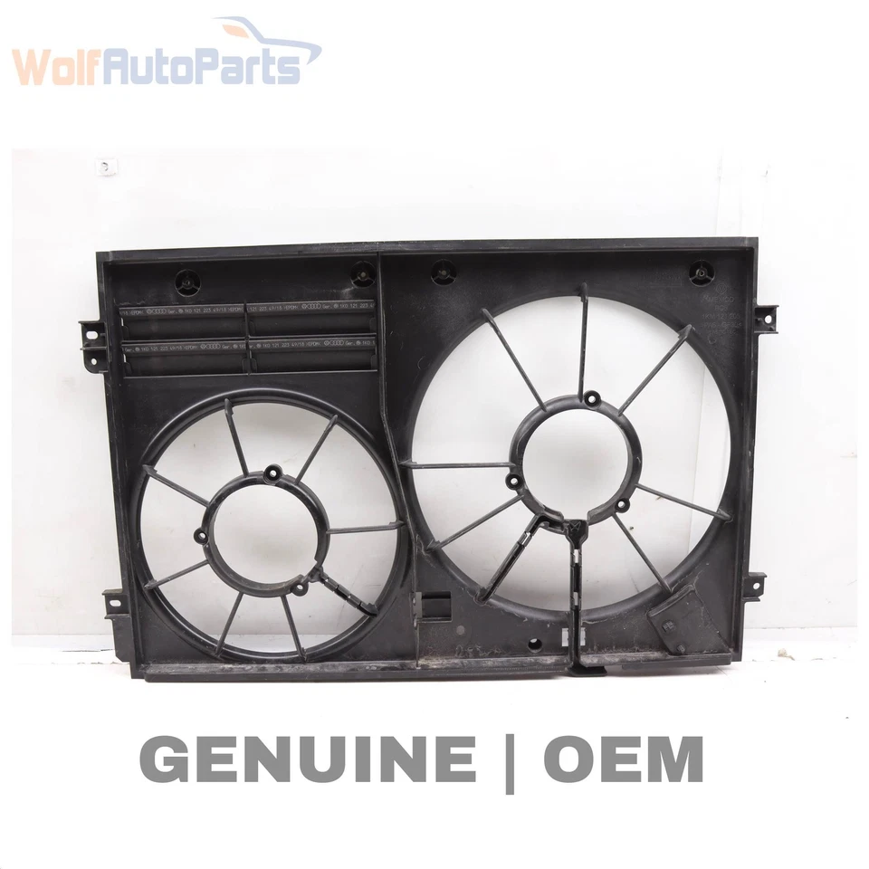 2005-2007 2009-2013 AUDI A3 QUATTRO - Radiator DUAL FAN COWL / Housing - Image 1 of 4