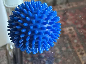 IGELBALL,Massageball,Stacheln,Noppen,Triggerpunkte Muskeln,hart,Blau,26cm Umfang - Bild 1 von 4