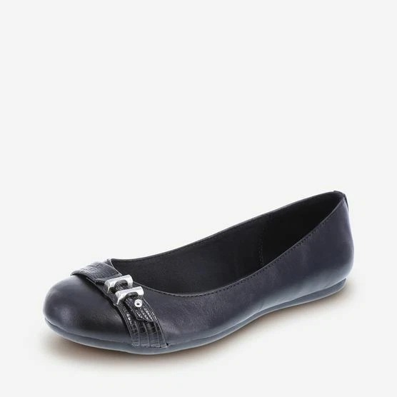 Женские черные балетные туфли на плоской подошве American Eagle Finson размер 6-12 средние/широкие - Изображение 1 из 1