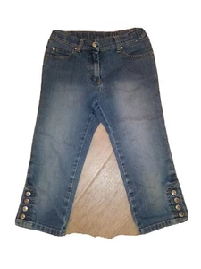 Gymboree Girls Sz 9 Adjustable Waist Blue Jeans - Picture 1 of 5