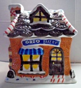 Kraft Foods 2002 - Tarro de galletas Oreo Bakery - Séptimo de la serie - cosecha Houston - Imagen 1 de 9