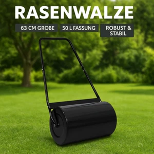 2025 Rasenwalze Gartenwalze Metall Gartenrolle Handwalze Rasenlüfter Ackerwalze - Bild 1 von 8