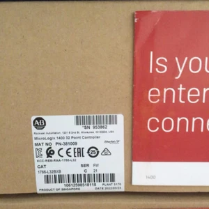 2023 NEW Allen-Bradley MicroLogix 1400 32 Point Controller 1766-L32BXB - Picture 1 of 1