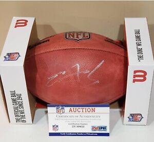 NFL Curated Indianapolis Colts Edgerrin James Autographed Game Ball Football wCA