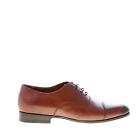 ORTIGNI men shoes Brown Bruciato soft leather classic oxford made in Italy