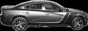 Fender Hash Rocker Vinyl Graphic Decal Stripes for Dodge Charger 2015 & Up - Bild 1 von 1