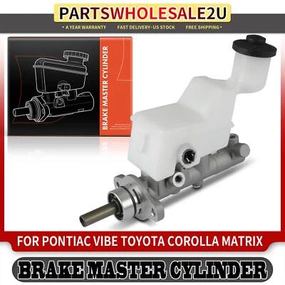 Cilindro maestro de freno para Toyota Matrix Corolla 2003-2008 Pontiac Vibe L4 1,8 L Foto 1 de 4
