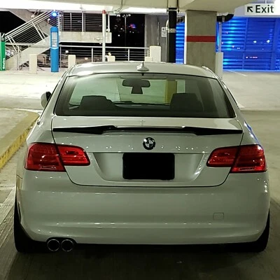 Spoiler porta-malas de fibra de carbono - BMW E92 328 335 M3 Coupe - Imagem 1 de 2