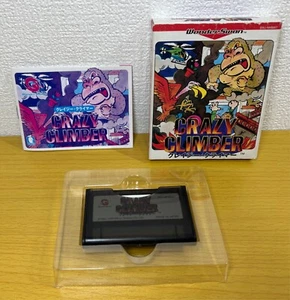 Crazy Climber WonderSwan WS Bandai Japan Import with box manual Cartridge - Picture 1 of 16