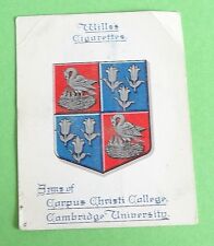 Cigarette Cards WD & HO Wills Arms of Oxford & Cambridge Colleges 1922 Avge 85