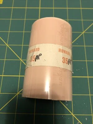 Rolo de fita Howard Kurz bebê rosa 35 prensa térmica quente estampagem folha 3,5” largura 2,25” - Imagem 1 de 2