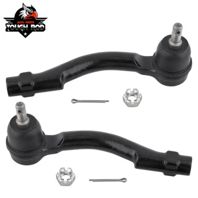 2pcs Front Outer Tie Rod End For 2005-2009 Hyundai Tucson Kia Sportage 2005-2010 - Image 1 of 4