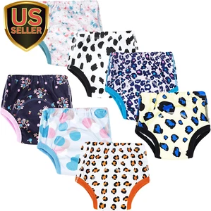 Potty Training Underwear for Boys 7 Packs Absorbent Toddler for Girls 2T-6T - Picture 1 of 6