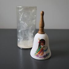DeGrazia Hand Painted Sandstone Creations Bell Native American Girl NIP