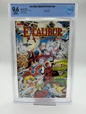 EXCALIBUR: THE SWORD IS DRAWN #1 - GRADED 9.6 CBCS WHITE PAGES