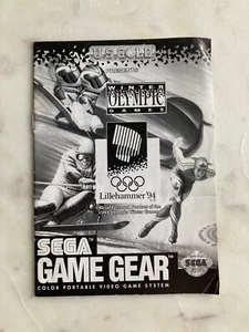 Winter Olympic Games | Sega Game Gear | Manual Only - Picture 1 of 3