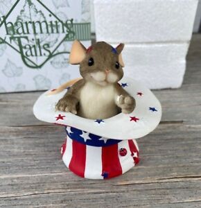 New ListingCharming Tails "I Want You" Figurine - Fitz & Floyd - Patriotic - 4th of July