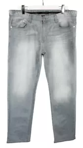 CALVIN KLEIN Jeans Slim Straight Jeans Men's W36 Zip Fly Faded - Picture 1 of 9