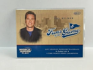 2004 Donruss World Series Fans of the Game #FG-1 Val Kilmer - Picture 1 of 1