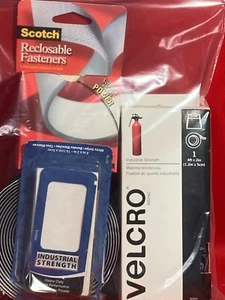 Miscellaneous Mixed Lot of Velcro Rolls Strips Different Colors Lengths & Brands - Picture 1 of 2