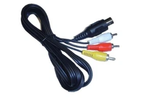 10 piezas Commodore 64 C64 AV A/V Cable Compuesto 2m *NUEVO* - Imagen 1 de 1