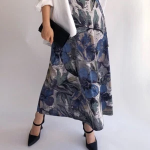 ๐บ Brand NEW! FREE SIZE ! Tropical Floral Boho Maxi Skirts ๐บ - Picture 1 of 4