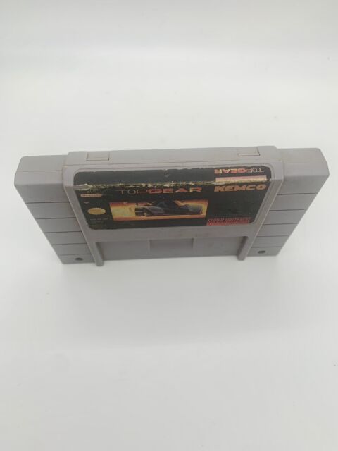 Jogo Top Gear - Super Nintendo - Space Tech's Store