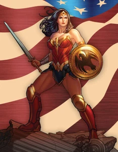 Wonder Woman Tin Sign Wall Décor 2430 - Picture 1 of 1