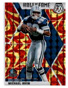 2020 Panini Mosaic Mosaic Reactive Orange Michael Irvin  289 - Picture 1 of 2