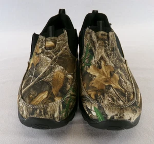 Ozark Trail Men’s Camo Waterproof Slip-On Shoes Size 7 Outdoor Comfort Fit NEW - Picture 1 of 12