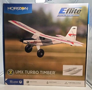 E-flite UMX Turbo Timber BNF Basic Electric Airplane EFLU6950 Horizon Hobby - Picture 1 of 17