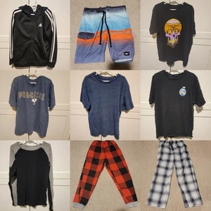 Lot Set Bundle Of 9 Boys Clothes Size S 6-7 Tucker + Tate Adidas - Picture 1 of 10