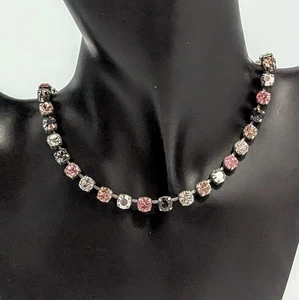 Collana Sabika Cristallo Multicolore 2015 6mm 15-18" - Foto 1 di 8