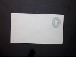 GB Stationery STO QV 21/2d grey-blue 5 dot florets embossed Envelope H&B ES21a - Picture 1 of 2