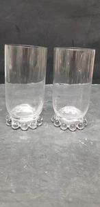 2 IMPERIAL GLAS KERZENDOCHT KLAR HOHE KUGELBECHER 12 UNZEN - Bild 1 von 9