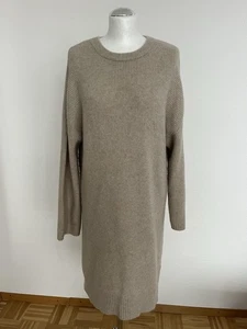 Massimo Dutti lässiges Kleid Strickkleid beige M 38 40 toller Rückenausschnitt - Bild 1 von 4