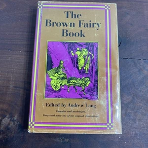 Vintage The Brown Fairy Book Andrew Lang Fairy Tales Illustrated HC 1968 Classic - Picture 1 of 7