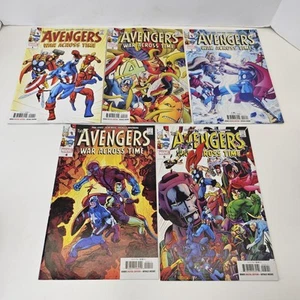 AVENGERS WAR ACROSS TIME #1-5 COMPLETE SERIES MARVEL COMICS 1ST PRINTING - Picture 1 of 10