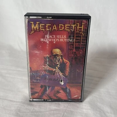 Megadeth Peace Sells...But Who’s Buying Cassette 1986 - Image 1 of 4